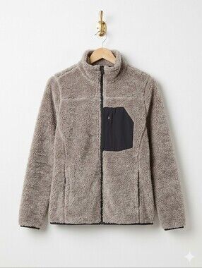 Athlux Sherpa Full Zip Jacket Small